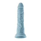 Close up of the blue Femme Funn Vortex Series 2.0 Vibrator with turbo button