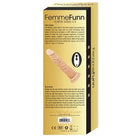 Femfun foot cream displayed with Femme Funn Vortex Series 2.0 Wireless Turbo Shaft Vibrator