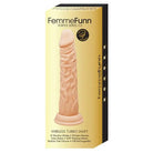 Close-up of Femme Funn Vortex Series 2.0 wireless vibrator with multiple vibration modes