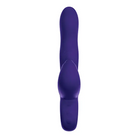 FemmeFunn Klio Triple Action Thumping Rabbit Vibrator in Turquoise Silicone Displayed