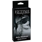 Fetish Fantasy Limited Edition Satin Blindfold in black box labeled ’Fetish Fantasy Series’