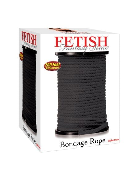 Fetish Fantasy Rope Fetish Fantasy Bondage Rope Black 200 Feet at the Haus of Shag