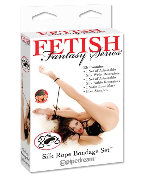 Fetish Fantasy Rope Fetish Fantasy Series Silk Rope Bondage Set at the Haus of Shag