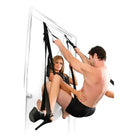 Couple using Fetish Fantasy Series Deluxe Door Swing for intimate adventurous fun