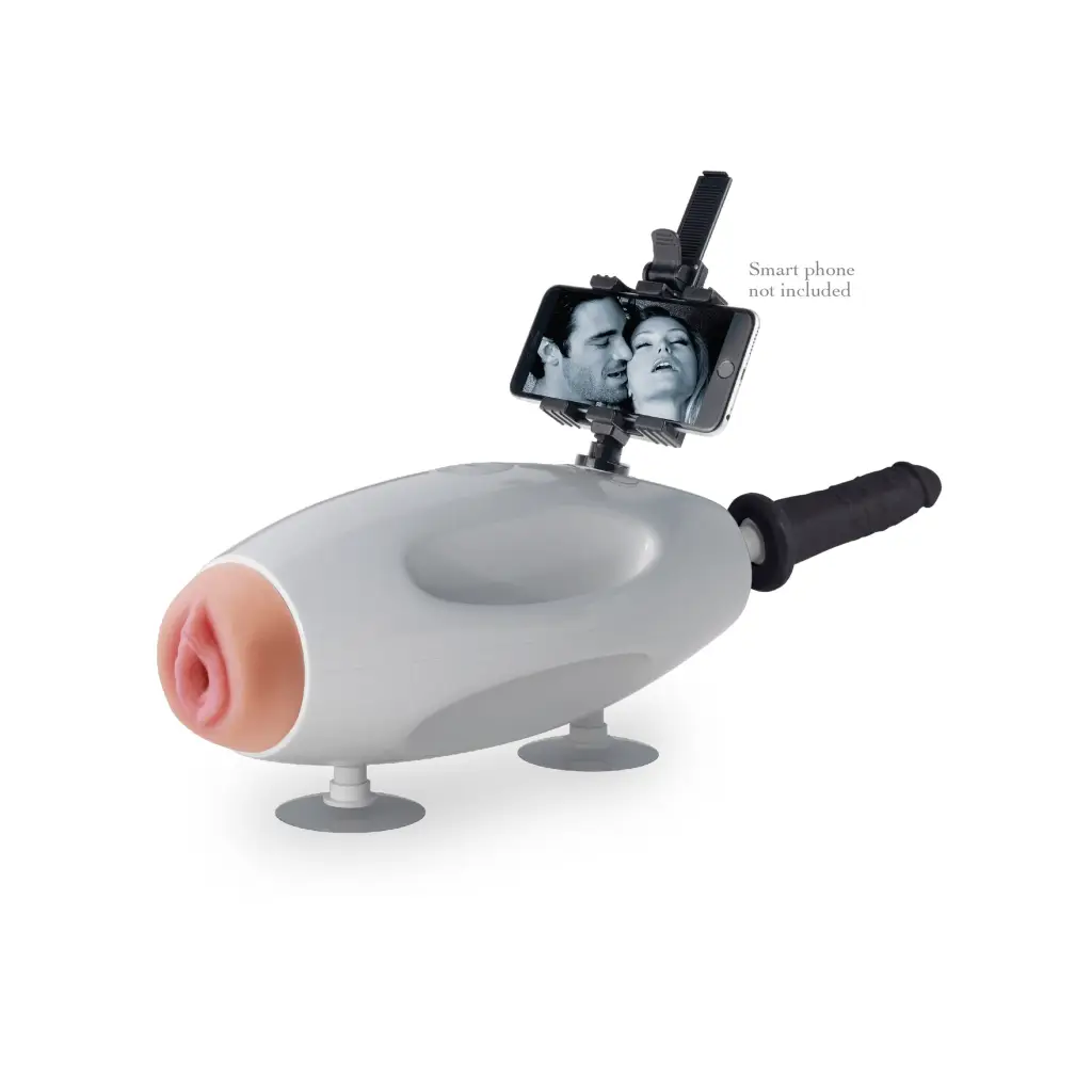 Pig-shaped phone holder with camera for Fetish Fantasy Series Couples Sex Machine