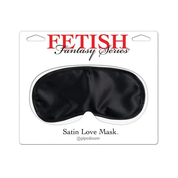 Fetish Fantasy Bondage Blindfolds & Restraints Black Fetish Fantasy Series Satin Love Mask at the Haus of Shag