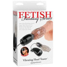 Fetish Fantasy Manual Stroker Fetish Fantasy Series Vibrating Head Teazer - Clear at the Haus of Shag