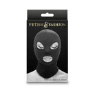 Fetish&Fashion Eyes&Mouth Hood Black - Hood