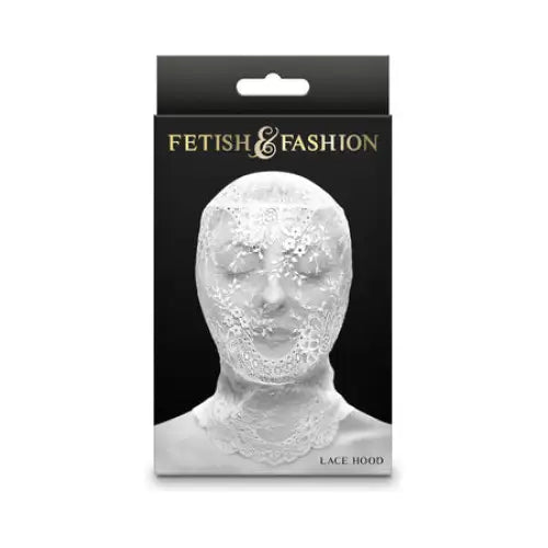 Fetish&Fashion Lace Hood White - Hood