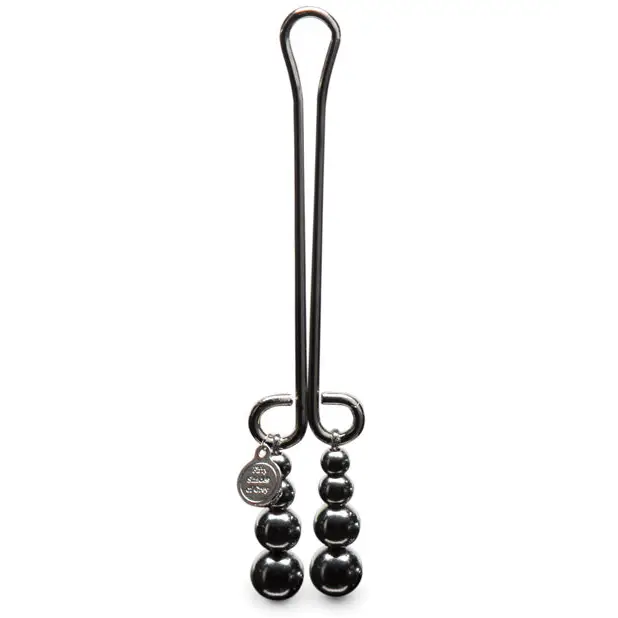 Fifty Shades Darker Just Sensation Beaded Clitoral Clamp - Clit Clamp