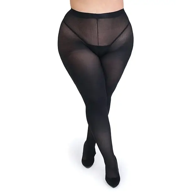 Fifty Shades of Grey Fifty Shades Of Grey One Size Queen Fifty Shades Of Grey Captivate Spanking Tights - Black One Size at the Haus of Shag