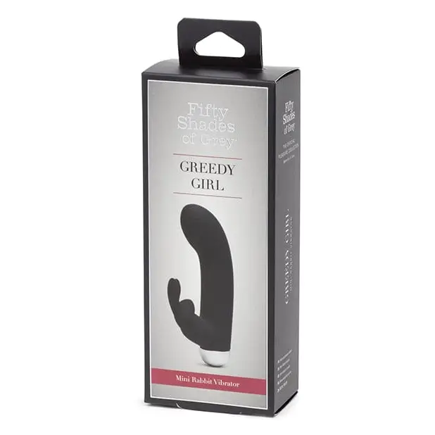 Fifty Shades of Grey Fifty Shades Of Grey Fifty Shades Of Grey Greedy Girl Rechargeable Mini Rabbit Vibrator at the Haus of Shag