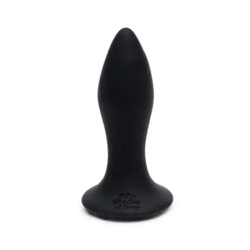 Fifty Shades of Grey Powered Plug Fifty Shades of Grey Sensation Rechargeable Silicone Vibrating Butt Plug Black at the Haus of Shag