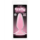 Firefly Glow in the Dark Pleasure Plug - Pink / Medium - Butt Plug