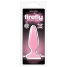 Firefly Glow in the Dark Pleasure Plug - Pink / Small - Butt Plug