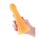 Firefly Phoenix Glow in the Dark Dildo - Orange - Dongs & Dildos