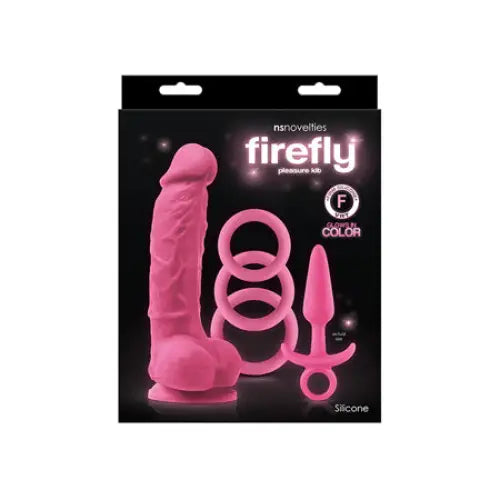 Firefly Pleasure Kit Pink - Realistic Dildo