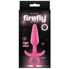 Firefly Prince Glow in the Dark Plug - Pink / Medium - Butt Plug