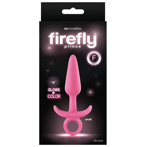 Firefly Prince Glow in the Dark Plug - Pink / Small - Butt Plug