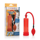 CalExotics Penis Enhancement Fireman's Pump Masturbator - Red at the Haus of Shag