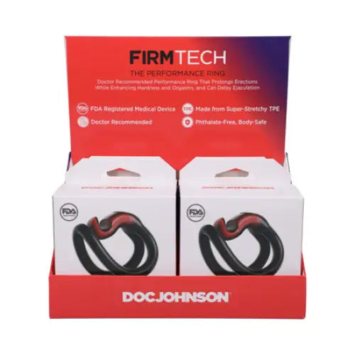 FIRMTECH Performance Ring 4pk Display - Cockrings