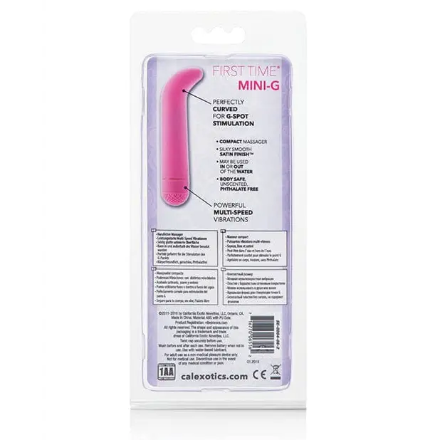 CalExotics Vibrator First Time Mini G at the Haus of Shag