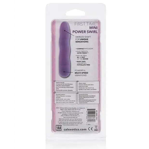 CalExotics Vibrator First Time Mini Power Swirl at the Haus of Shag