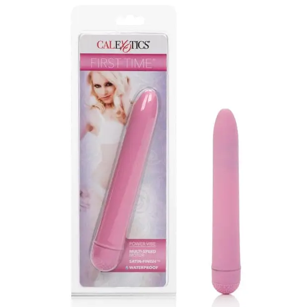 CalExotics Vibrator Pink First Time Power Vibe at the Haus of Shag