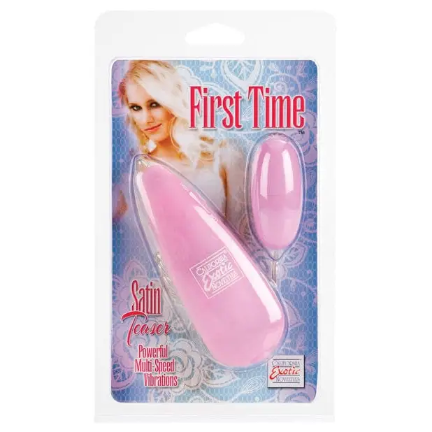 CalExotics Stimulators Pink First Time Satin Teaser at the Haus of Shag