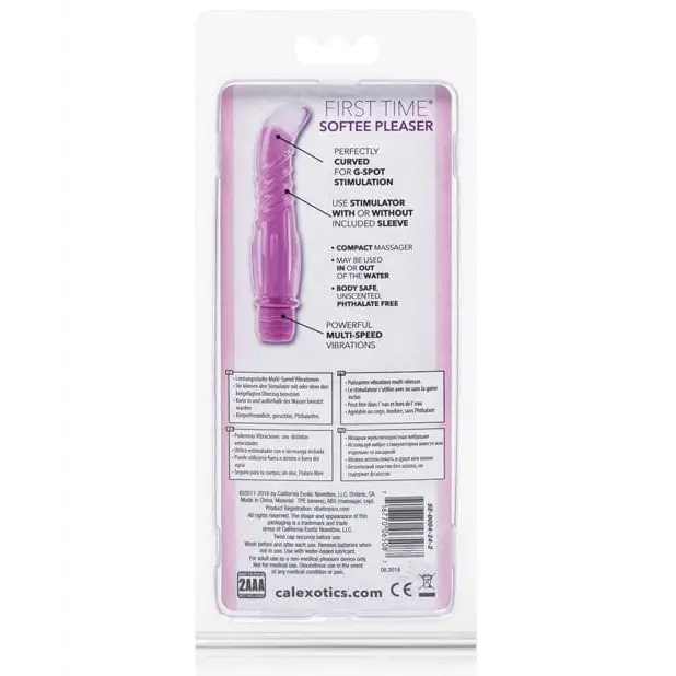 CalExotics Vibrator First Time Softee Pleaser at the Haus of Shag