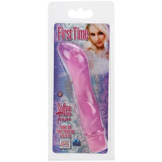 CalExotics Vibrator Pink First Time Softee Teaser at the Haus of Shag