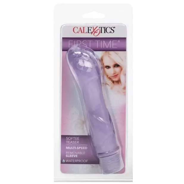 CalExotics Vibrator Purple First Time Softee Teaser at the Haus of Shag