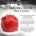 Flaming Rose Drip Candle - Dripping Candle