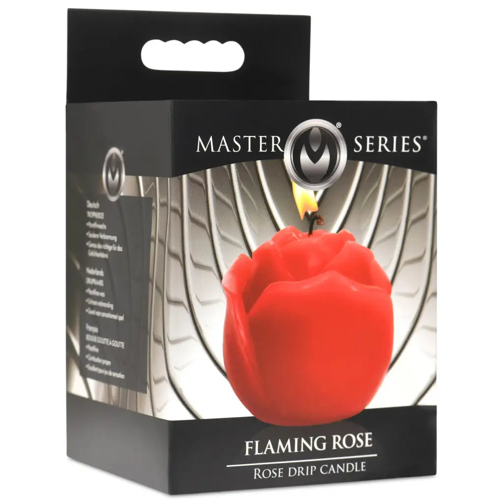 Flaming Rose Drip Candle - Dripping Candle