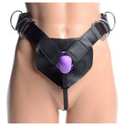 Strap U Strap On Kit Flaunt Strap On With Purple Silicone Dildo at the Haus of Shag