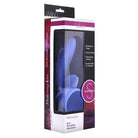 Wand Essentials Wand Attachment Purple Fluttering Kiss Dual Stimulation Silicone Wand Attachment at the Haus of Shag