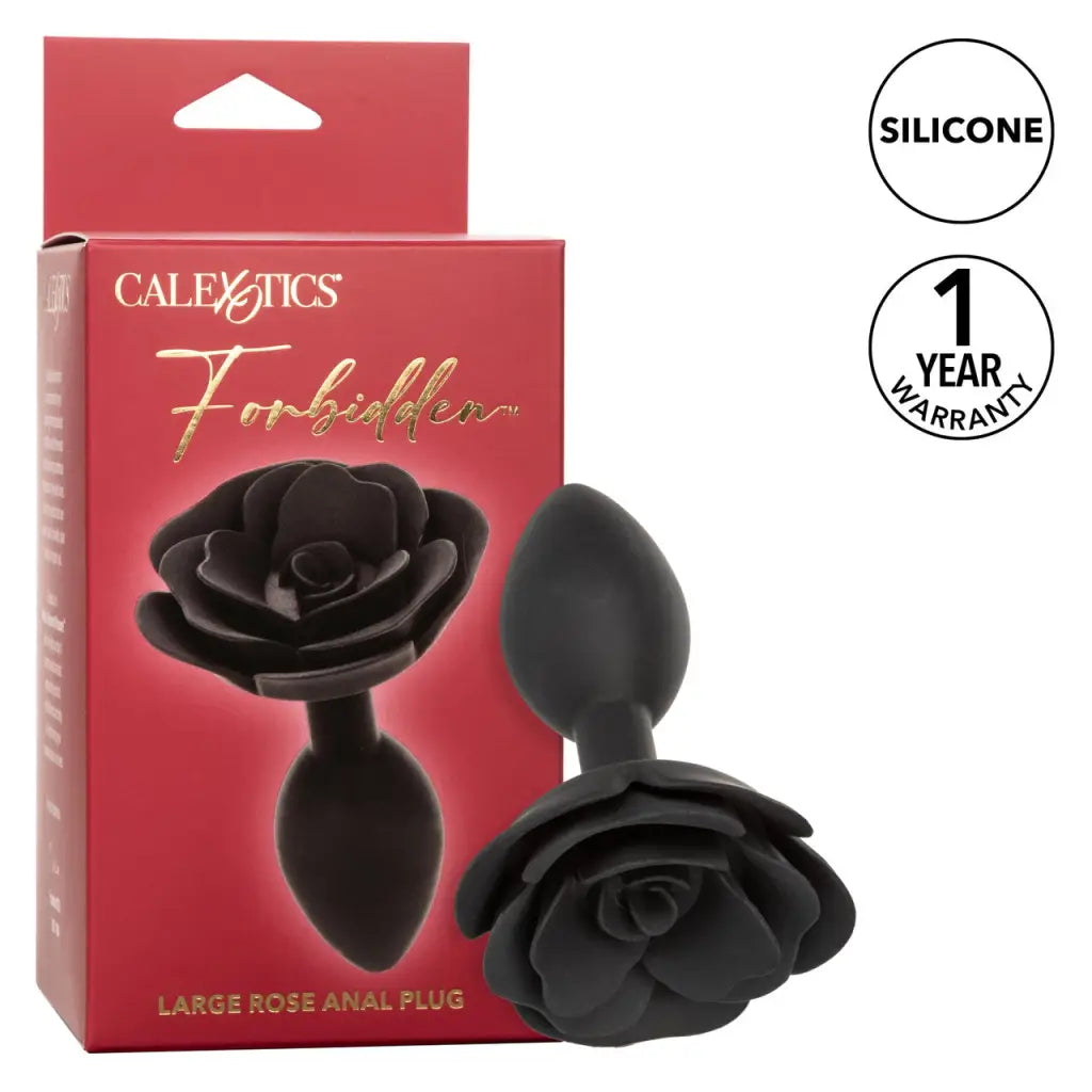 Forbidden Large Rose Anal Plug - Butt Plug