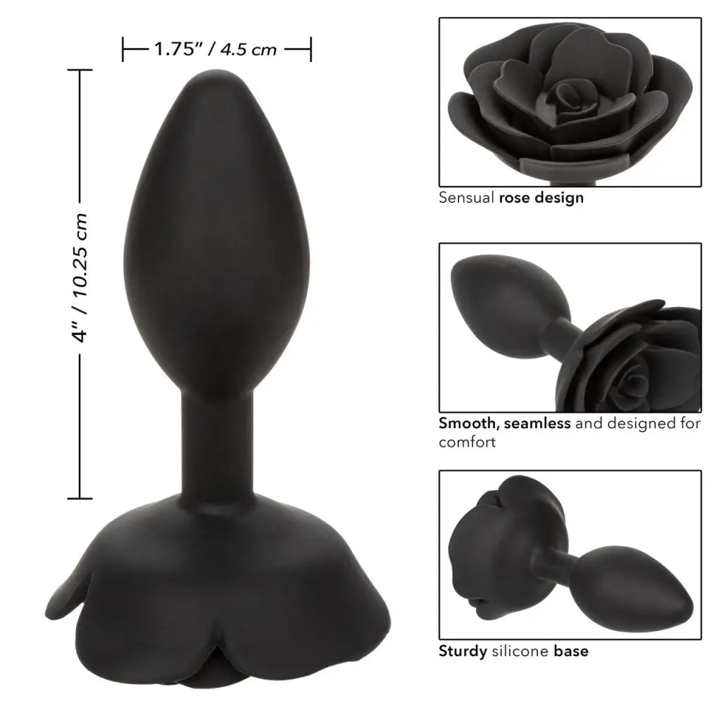 Forbidden Large Rose Anal Plug - Butt Plug