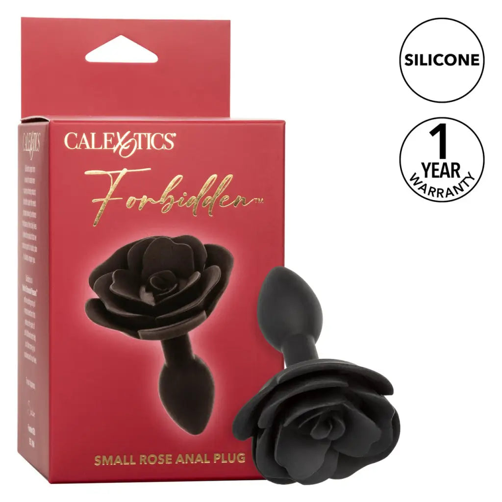 Forbidden Small Rose Anal Plug - Butt Plug