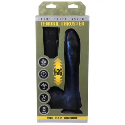 Fort Troff Tendril Thruster Mini Fuck Machine Rechargeable Remote-Controlled Silicone 8.5 in. Thrusting Dildo