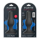 Forto F-11 Lungo Silicone Anal Plug Large Black - Anal