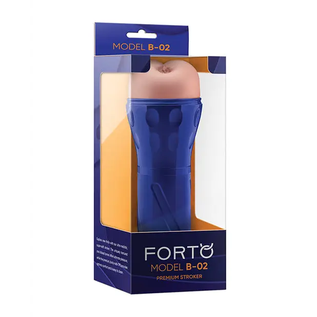 Forto Model B-02 Hard-Side Ass Masturbator - Light - Dolls & Masturbators