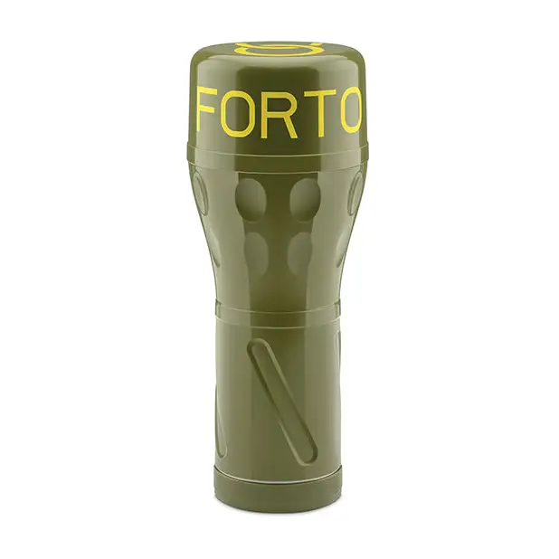 Forto Model M-80 Hard-Side Mouth Masturbator - Dark - Dolls & Masturbators