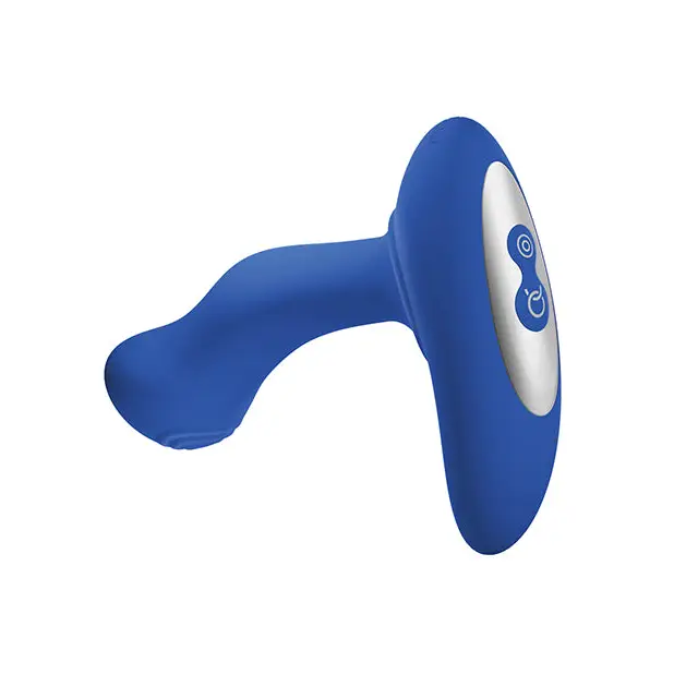 Forto Thumper Rechargeable Remote-Controlled Silicone Thumping Anal Vibrator - Powered Butt Plug