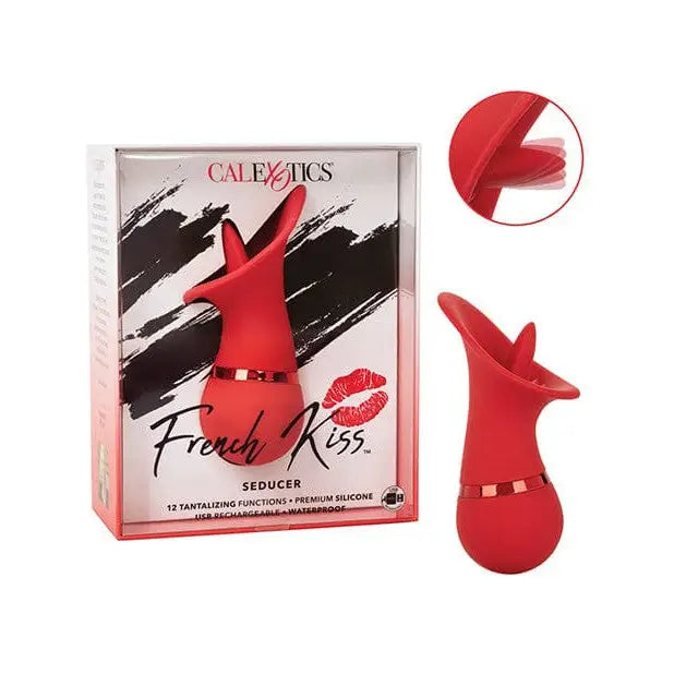 CalExotics Stimulators French Kiss Seducer - Red at the Haus of Shag