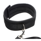 Frisky Leash and Collar Set Black Frisky 46 Inch Leash And Collar Set at the Haus of Shag