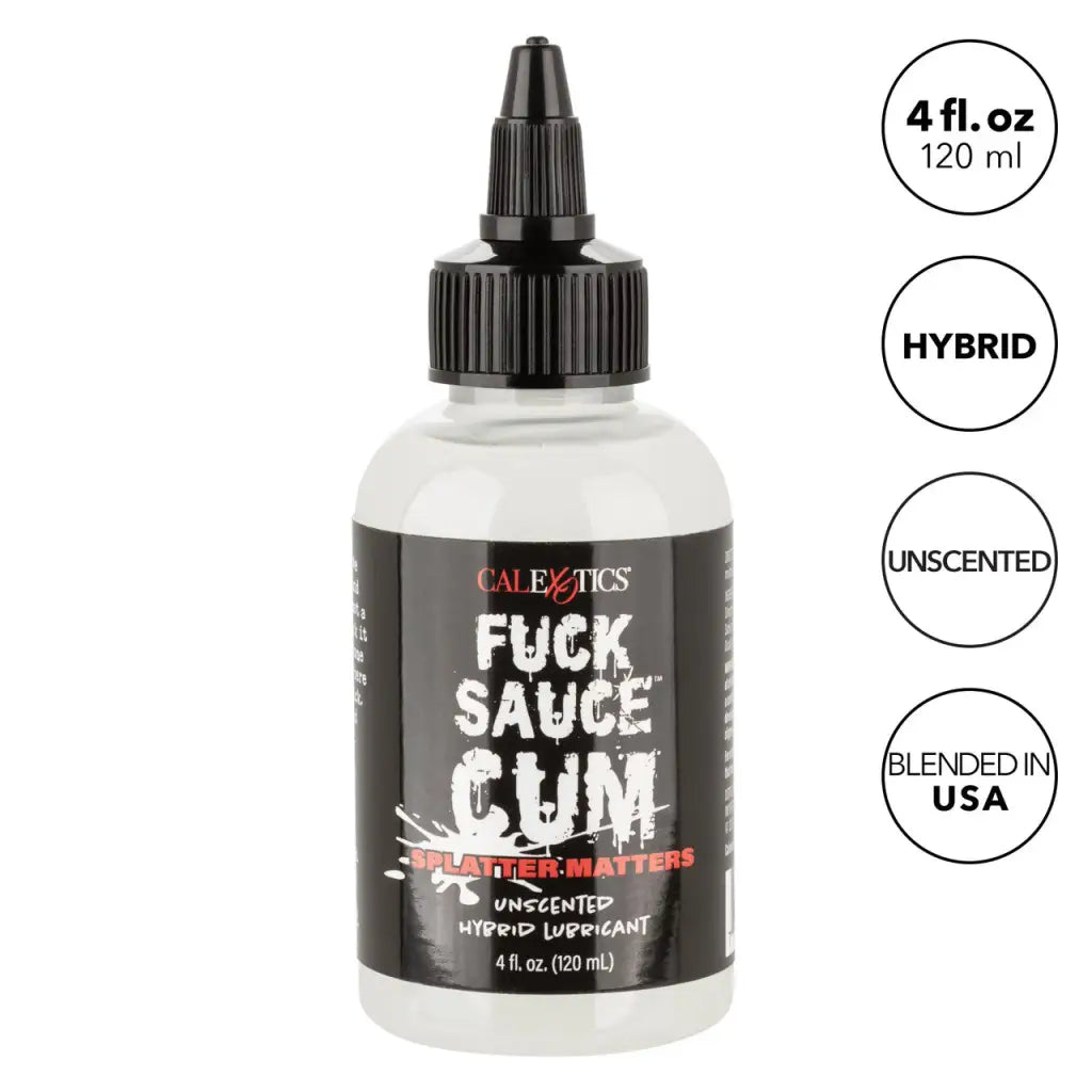 Fuck Sauce Cum Hybrid 4 Oz Unscented Lube - Hybrid Lubricant