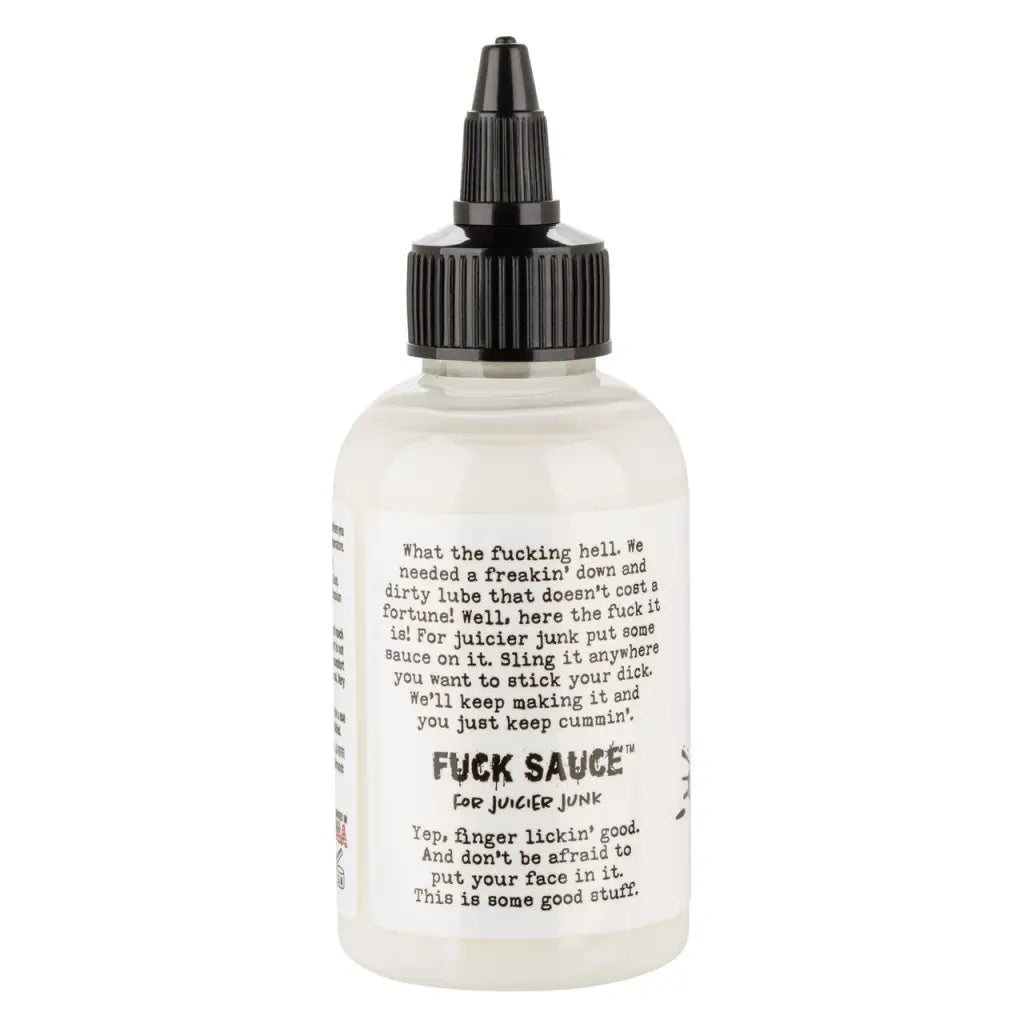 Fuck Sauce Cum Scented 4 Oz Lube - Enhancers and Stimulants