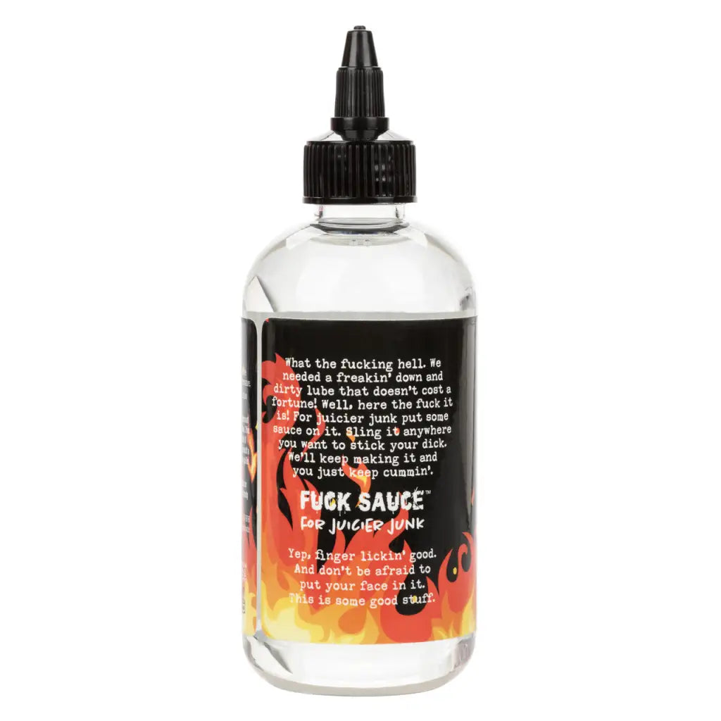 Fuck Sauce Hot Extra Warming Lube 8oz - Water Based Lubricant