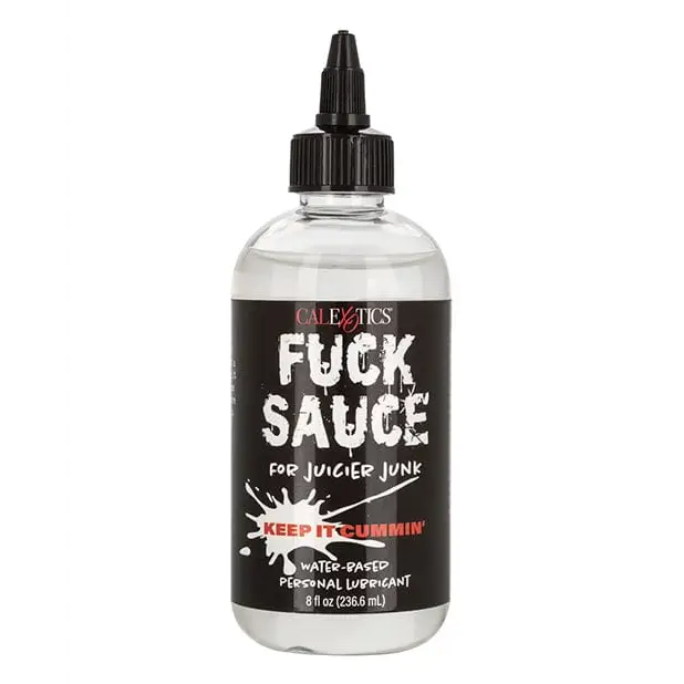 CalExotics Lubricants Fuck Sauce Water Based Personal Lubricant - 8 Oz at the Haus of Shag